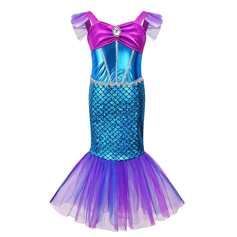 Mermaid Dress Girls Kids Cospl - Baby Clothing Sizes recension och pris