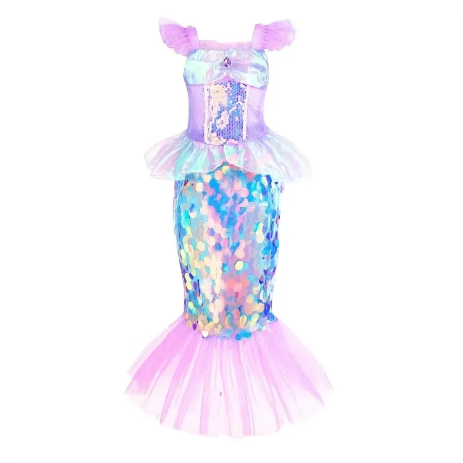 Mermaid Dress Girls Kids Cospl - Baby Clothing Sizes recension och pris