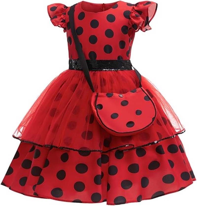 Girls Cosplay Costume Polka Do - Baby Clothing Sizes recension och pris