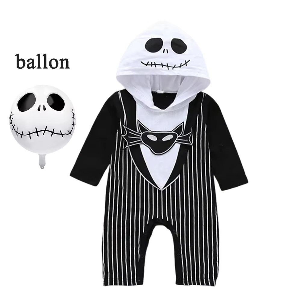 Baby Boys Hooded Romper Hallow - Baby Clothing Boy recension och pris