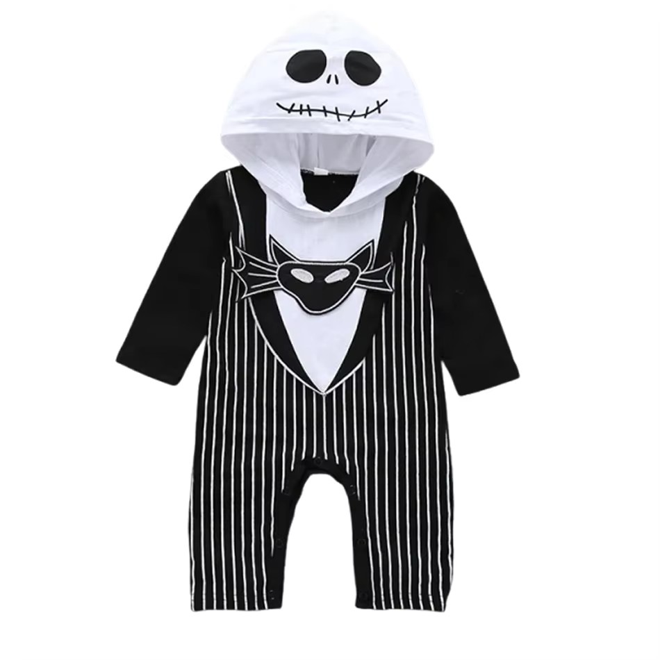 Baby Boys Hooded Romper Hallow - Baby Clothing Boy recension och pris