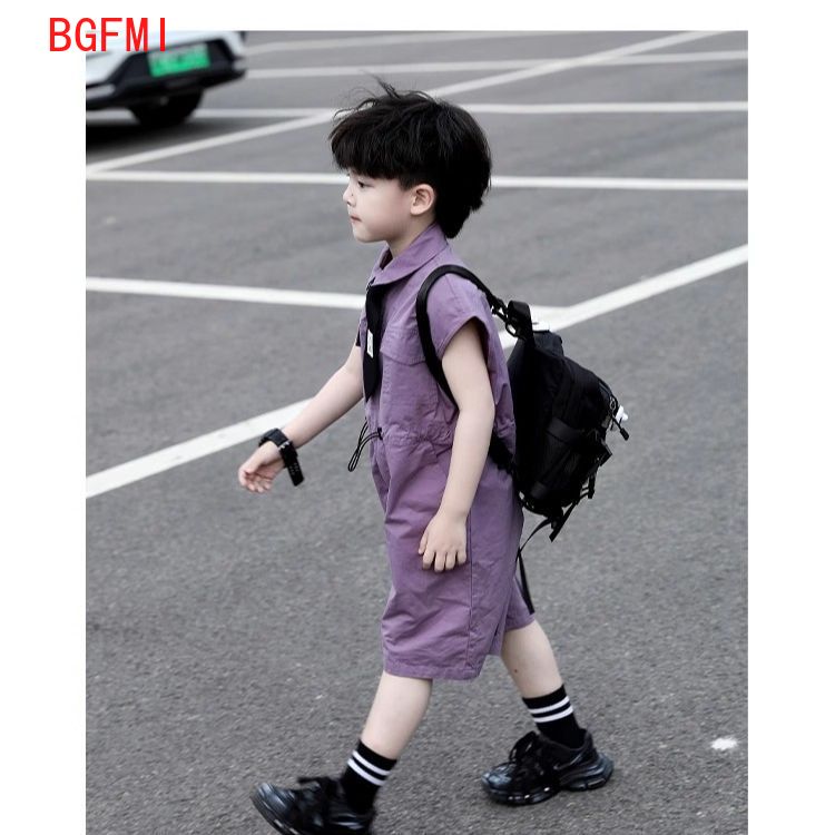 Kids Summer Shorts Overalls Ca - Baby Clothing Boy recension och pris