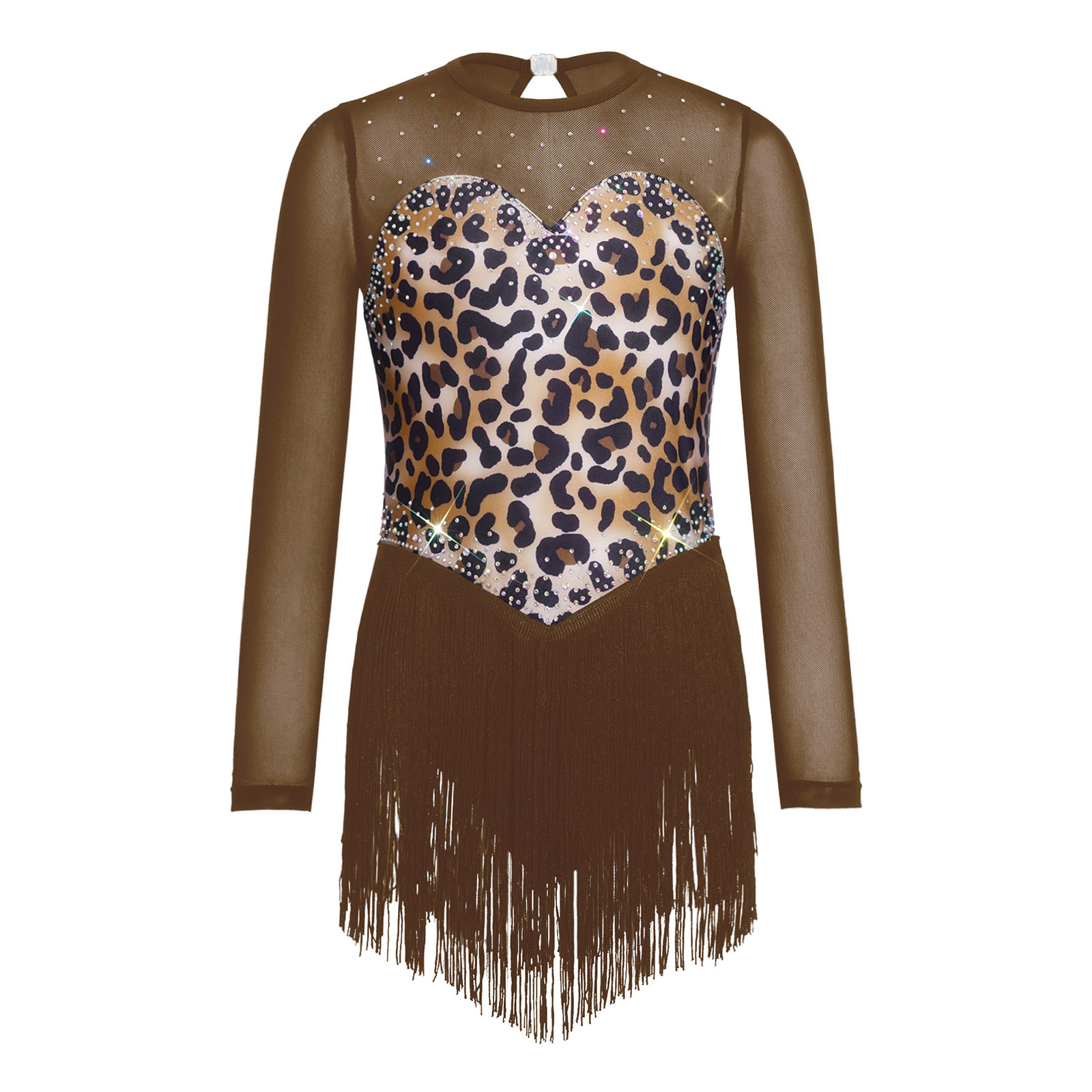 Girls Leopard Sheer Mesh Rhine - Baby Clothing Sizes recension och pris