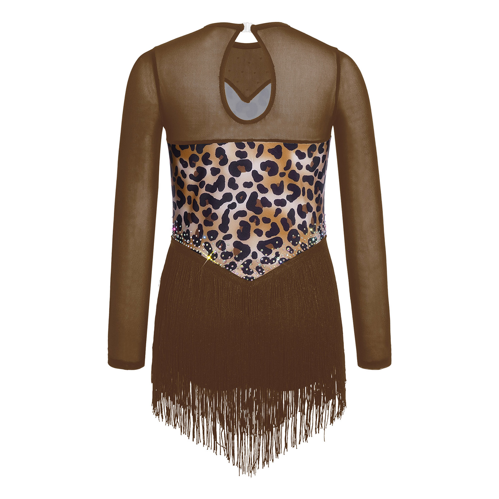 Girls Leopard Sheer Mesh Rhine - Baby Clothing Sizes recension och pris