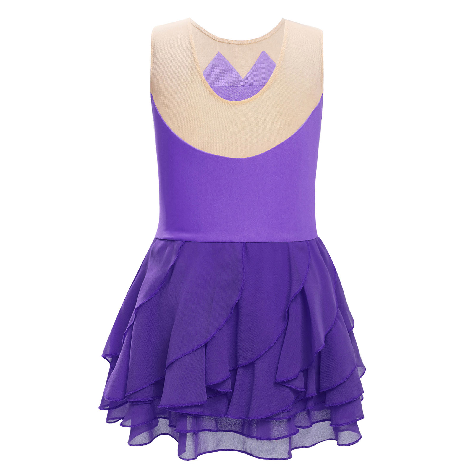 Girls Mesh Figure Skating Dres - Baby Clothing Sizes recension och pris