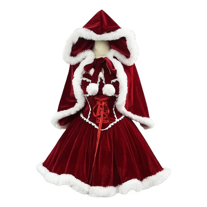 New Year Red Dress Cloak Cospl - Baby Clothing Sizes recension och pris